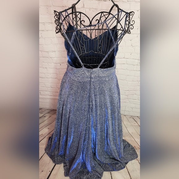 Sequin Hearts, formal prom dress, juniors size 13 - Picture 3 of 4